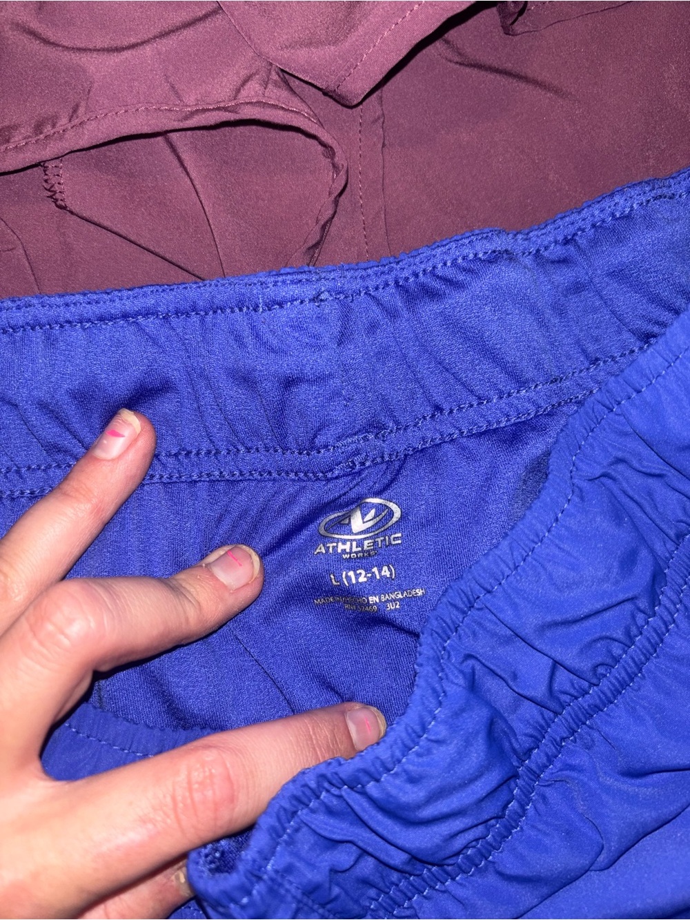 Lot of 5 Women’s Elastic Waist Athletic Shorts - Multiple Colors and Brands - Picture 3 of 6